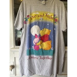 Winnie The Pooh Vintage Shirt Disney Pooh Brand One Size Fits Most Like 2XL